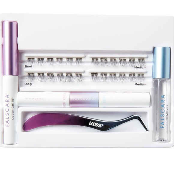 Kiss Falscara Special Edition Kit Lengthening 24 Assorted Lashes - Picture 11 of 12